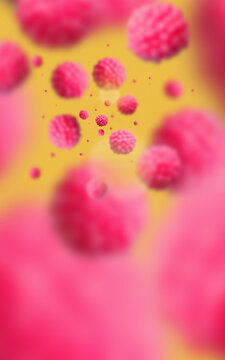 Representations Of / Virus / Bacteria / Cell /Patogen .
