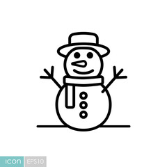 Christmas snowman