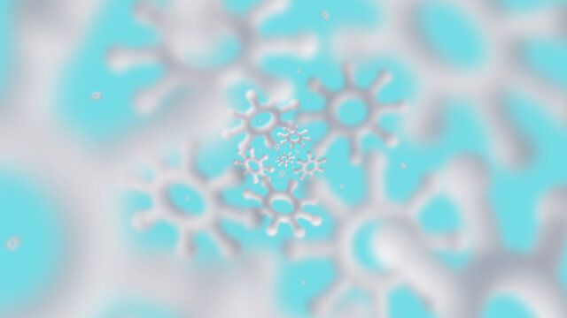 Representations Of / Virus / Bacteria / Cell /Patogen .