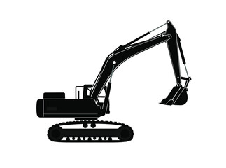 excavator, construction, tractor, isolated, machine, equipment, machinery, digger, bulldozer, truck, industry, toy, yellow, heavy, loader, industrial, white, vehicle, building, shovel, digging, excava