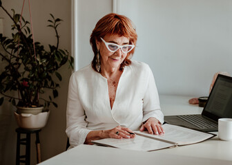 Portrait of an 80 year old woman