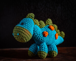 dinosaur handmade in crochet (Amigurumi)