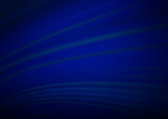 Dark BLUE vector abstract blurred background.