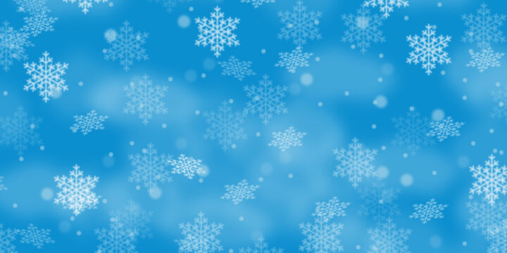 Christmas background pattern winter snow flakes snowflakes banner wallpaper copyspace copy space