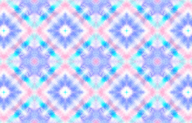 Seamless Ethnic Water Color Design. 