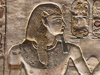 Egyptian Hieroglyphs Valley of the Kings