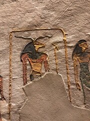 Egyptian Hieroglyphs Valley of the Kings
