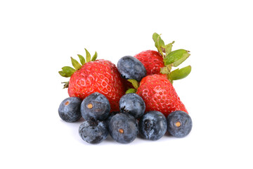 Obraz premium red and blue berries