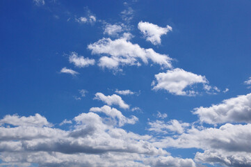 青空と白い雲