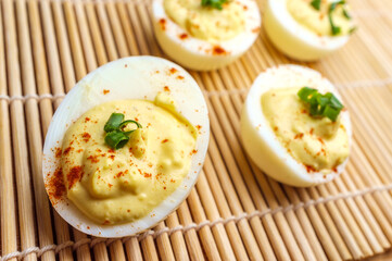 Deviled Eggs Chives