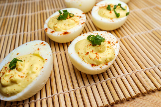 Deviled Eggs Chives