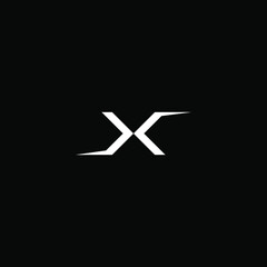 Fototapeta na wymiar x letter vector logo abstract template