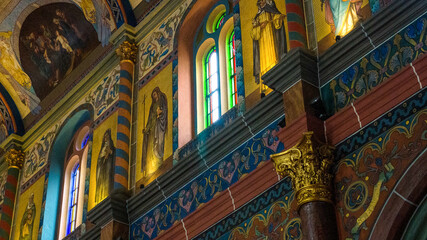 stained glass window
