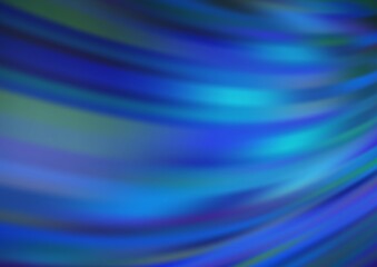 Light BLUE vector blurred and colored template.