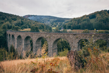 Industrial Viaduct Built of Stone