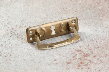 Old furniture dresser handle