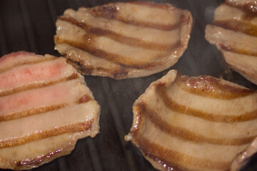 牛タンの焼肉