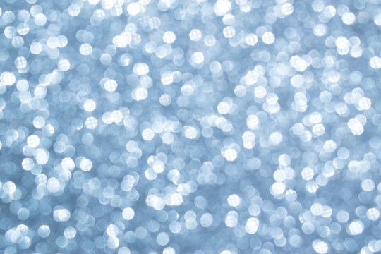 Abstract light blue light bokeh background. hristmas, merrychristmas, Newyear.