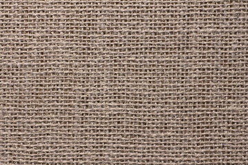 麻の布のアップ