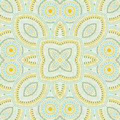 Subtle moroccan zellige tile seamless pattern. Ethnic geometric vector swatch. Plaid print design. Stylish moroccan zellige tilework recurrent pattern. Wall decoration template.