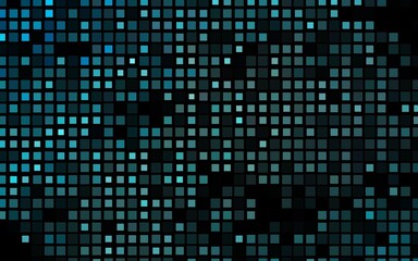 Dark BLUE vector texture in rectangular style.