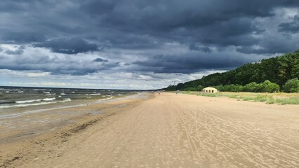 landscape with clouds