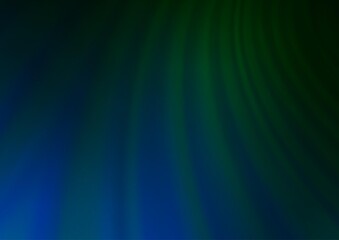 Dark Blue, Green vector abstract background.