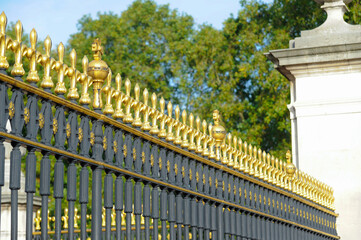 バッキンガム宮殿のフェンス