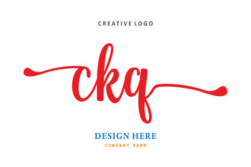 simple CKQ letter arrangement logo is easy to understand, simple and authoritative