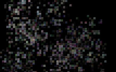 Dark Silver, Gray vector cover in polygonal style.