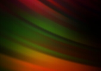 Dark Multicolor, Rainbow vector template with repeated sticks.