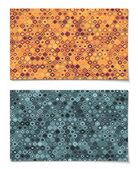Brown and gray retro pattern with contemporary style background. Modern, minimalist, suitable for wallpapers, banners, backgrounds, cards, book illustrations, fabric etc.