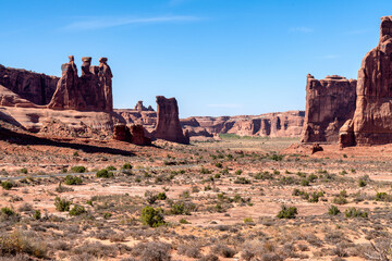 Desert landscape - Arches National Park