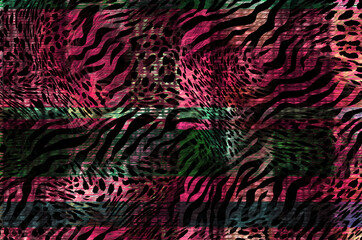 abstract leopard print texture design	