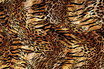 abstract leopard print texture design	