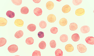 Orange Tropical Autumn Pattern. Decorative Fall 