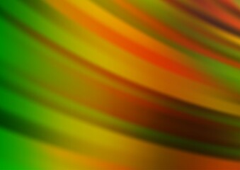 Light Green, Red vector background with straight lines.