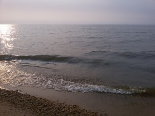 beach at sunset