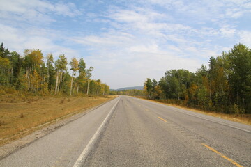 Fototapeta na wymiar September Along The Highway, Kananaskis Country, Alberta