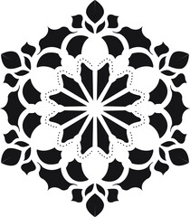 Circular pattern in form of mandala for Henna, Mehndi, tattoo, decoration. Decorative ornament in ethnic oriental style. Coloring book page.