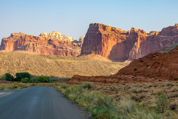 Captol Reef National Park at Sunrise
