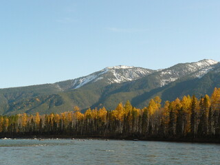 autumn in the mountains