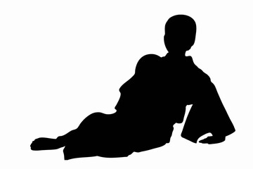 着物シルエット