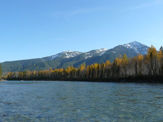 autumn in the mountains