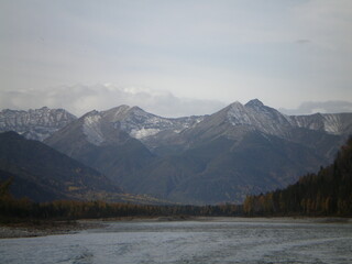 winter mountain landscape