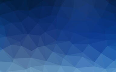 Obraz premium Light BLUE vector low poly layout.