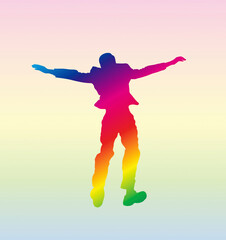 ビジネスマンシルエット