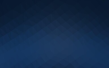 Dark BLUE vector abstract mosaic pattern.