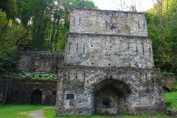 Ancient forge in the forest