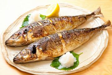 焼き魚アジ